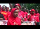 Nigerian protesters call for action on Chibok schoolgirls
