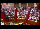 Greek parliament votes in favor of bailout plan