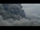 Smoke billows from Mexican volcano
