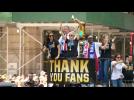 Women's World Cup soccer champs cheered in NYC