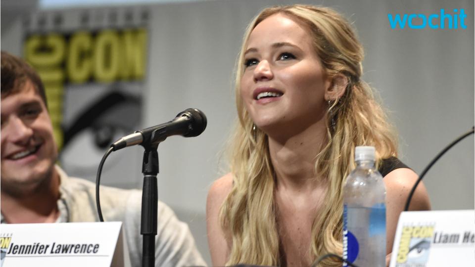 VIDEO : Jennifer Lawrence Farts on Conan