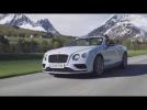 Bentley Continental GT V8 S Convertible in Jetstream Preview | AutoMotoTV