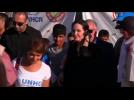 Angelina Jolie visits Syrian refugee camp in Turkey