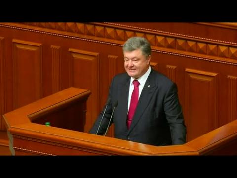 Ukraine's Poroshenko warns of "full-scale invasion" threat from Russia
