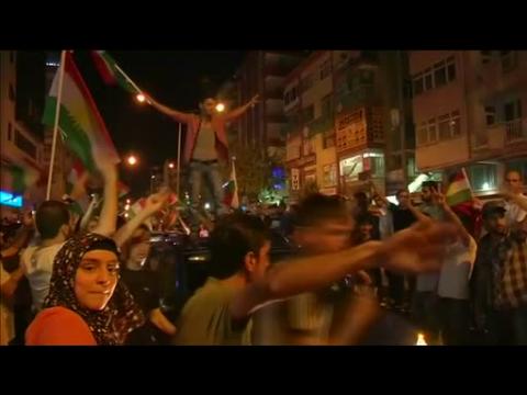Kurds celebrate HDP's success