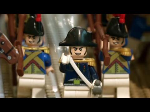 Napolean's life in Lego