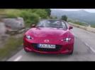 All-new Mazda MX-5 Sneak Peek 2015 - Driving Video in Red Car to Car | AutoMotoTV