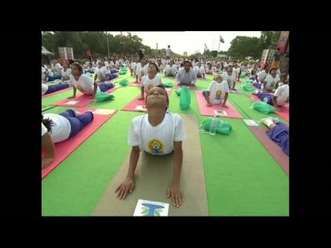 Modi joins India International Yoga Day