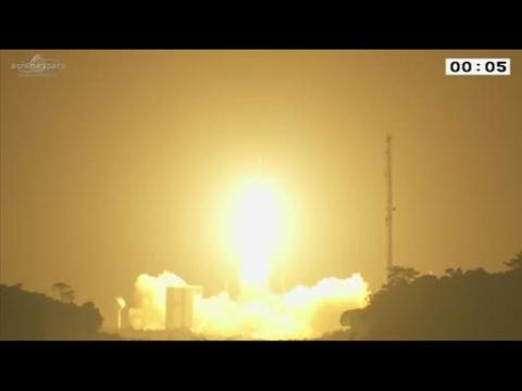 Europe launches satellite with colour vision