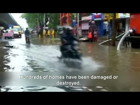 Early monsoon brings heavy flooding to India
