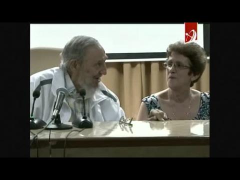 Fidel Castro makes first public appearance since US-Cuba announcement