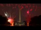 July 4 fireworks light up Washington DC