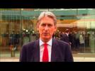 UK's Hammond: "clear will" to complete Iran deal
