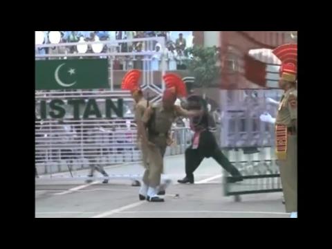 Suspended India and Pakistan border ceremony resumes