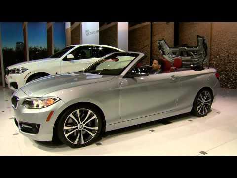 BMW 2 Series Convertible at LA Auto Show 2014 | AutoMotoTV