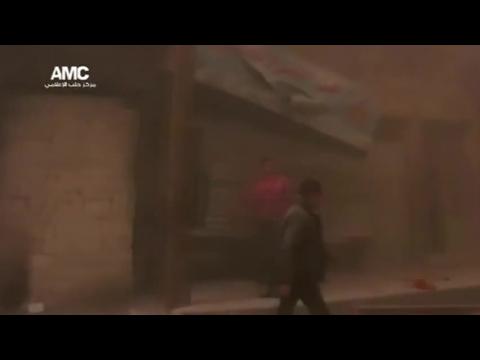 Sirens pierce fog of war in Aleppo