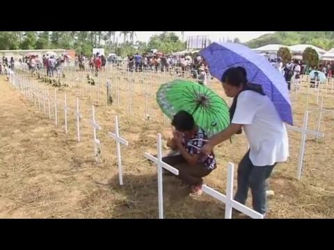 Philippines remembers thousands killed in Hayian