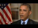 Obama tells CBS there is still a "big gap" on Iran nuclear talks