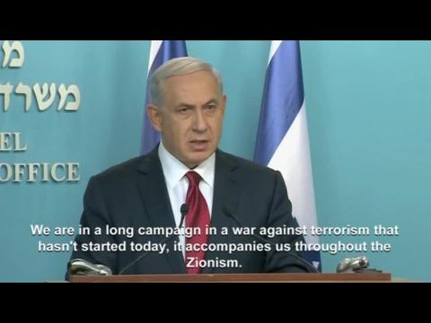 Netanyahu says synagogue attack part of "battle over Jerusalem"