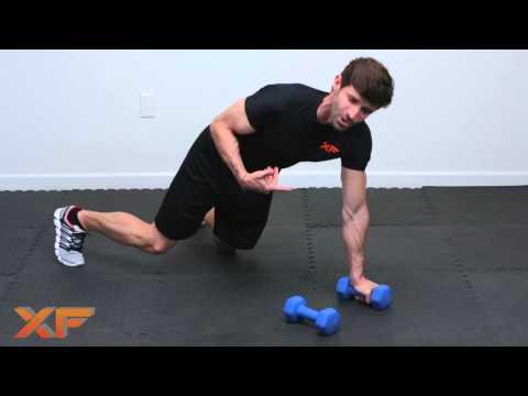 Dumbbell Renegade Row by XF