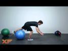 Stability Ball Abdominal Pike by XF