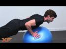 Swiss Ball Push Up by XF