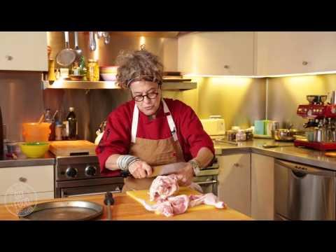 Susan Feniger's Pro Demo  How to De-Bone a Chicken