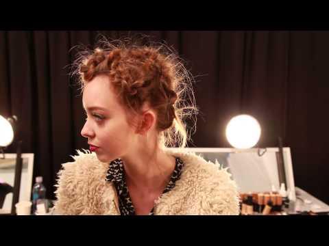 NYFW Hair Trends: Braids and Knots Backstage at Nanette Lepore