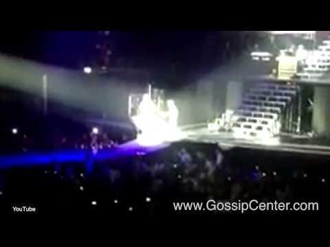 Justin Bieber Collapses on Stage in London