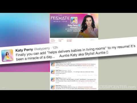 Katy Perry Helps Deliver Baby in Living Room