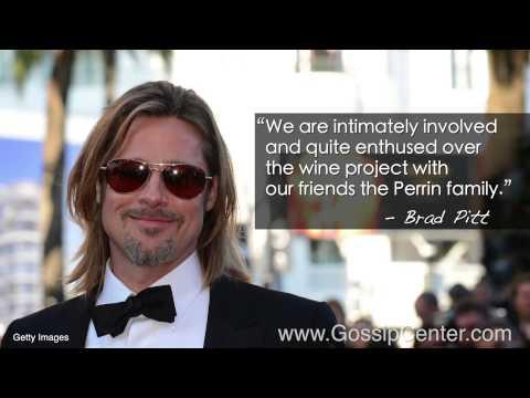 Brad Pitt and Angelina Jolie Launch Wine Brand