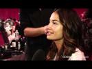 Backstage with Lily Aldridge at Victoria's Secret Fashion Show