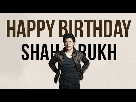 Happy Birthday Baadshah Of Bollywood Shahrukh Khan!