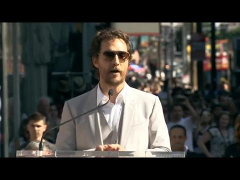 McConaughey gets Walk of Fame star
