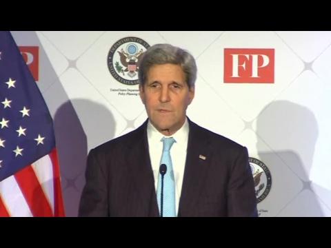 Kerry says "we are not intimidated" by Islamic State beheadings