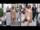 Celebrities Get Ready For Fall in Beige Coats