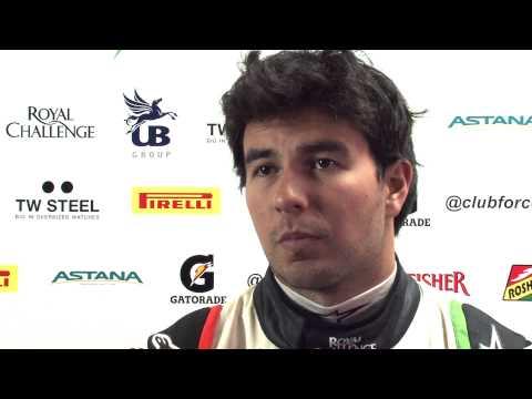 New Formula 1 car VJM07 by Force India - Interview Sergio Perez | AutoMotoTV