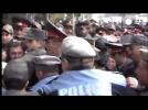 ‘20 detained’ as Armenia police block anti-government march in Yerevan