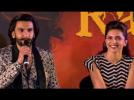 Ranveer Singh & Deepika Padukone promoting 'Goliyon Ki Raasleela Ram-leela' in Pune