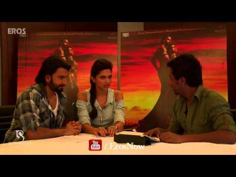 Shooting Ang Laga De with Deepika Padukone & Ranveer Singh - Goliyon Ki Raasleela Ram-leela