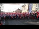 Europe largest Santa Claus run in Berlin