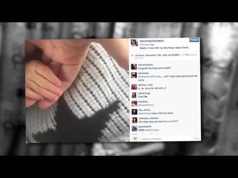 VIDEO : Kourtney Kardashian annonce la naissance de Reign Aston Disick