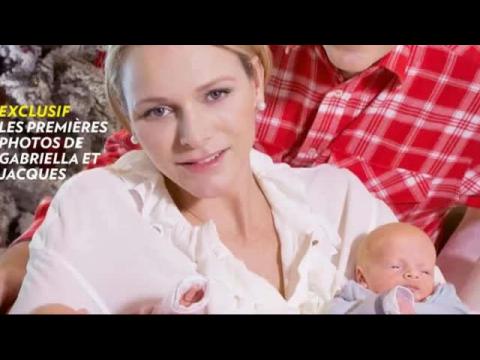 VIDEO : Albert et Charlne de Monaco prsentent leurs jumeaux