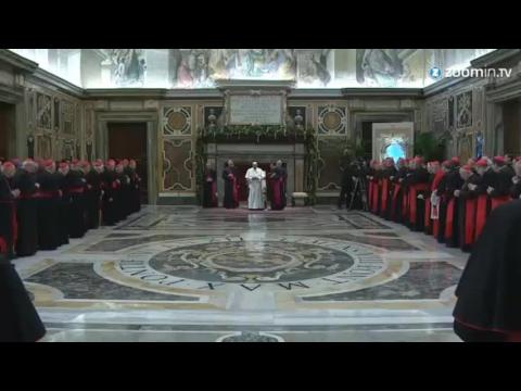 Pope  accuses 'self-centered' cardinals of hypocrisy