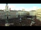 Spanish anti-austerity party rally draws tens of thousands