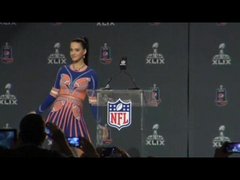 Katy Perry drops hints on Super Bowl halftime show