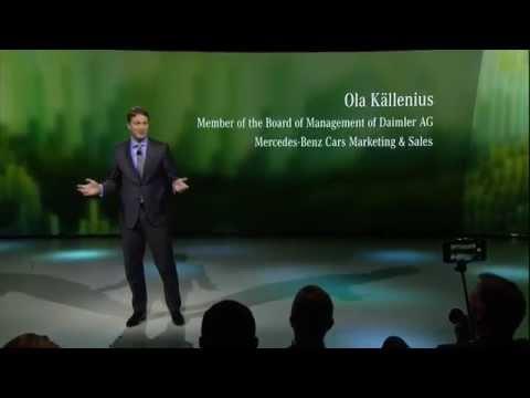 NAIAS 2015 - Mercedes-Benz Speech Ola Källenius | AutoMotoTV