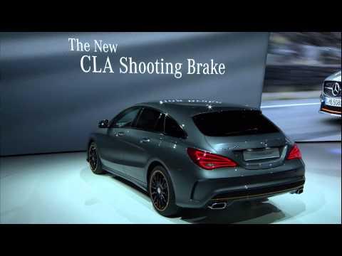 Mercedes-Benz CLA Shooting Brake Presentation at NAIAS 2015 | AutoMotoTV