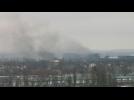 Fear and uncertainty amid fierce fighting at Ukraine airport