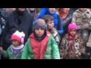Over 1,000 Syrian civilians evacuated from near Damascus